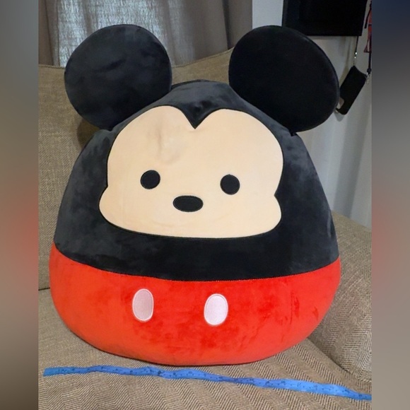 Original Squishmallow Disney XL Mickey Mouse Plush Pillow ID#Q042 Batch 2808 - Picture 2 of 9